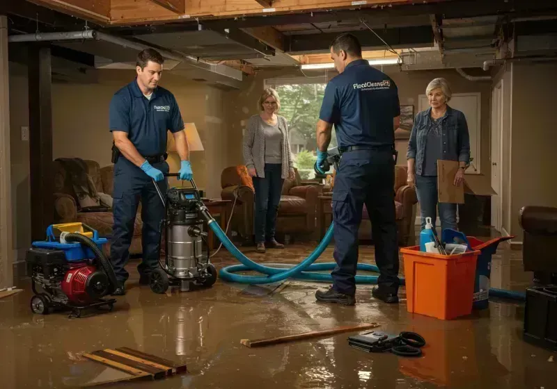 Basement Water Extraction and Removal Techniques process in Elmore, AL